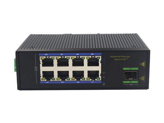 MSG1108P 100Base-T RJ45 1000M 포 산업용 이더넷 스위치 IP40
