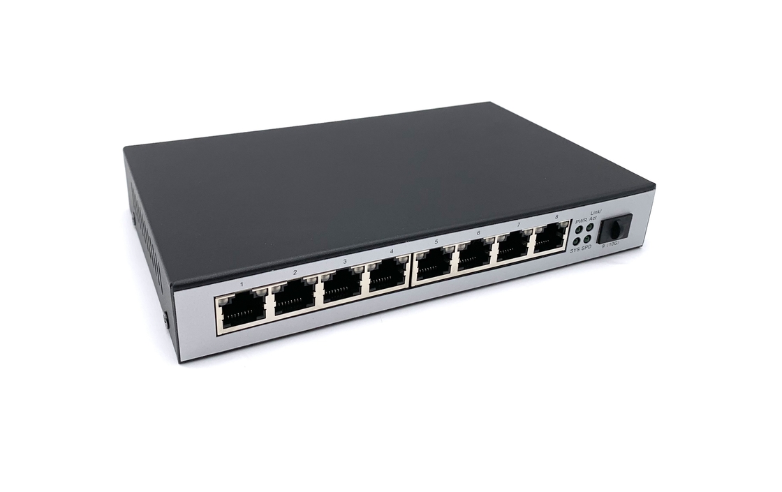 소규모인 10G SFP+ 스위치와 MSQ8108 2.5G 이서네트 스위치 8x 2.5G 이더넷 포트